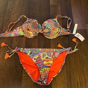Bleu Rod Beattie brand new bikini set with tags READ DESCRIPTION